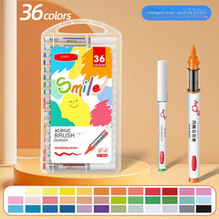 48 Colour Liquid Art Markers Set with vibrant colours
