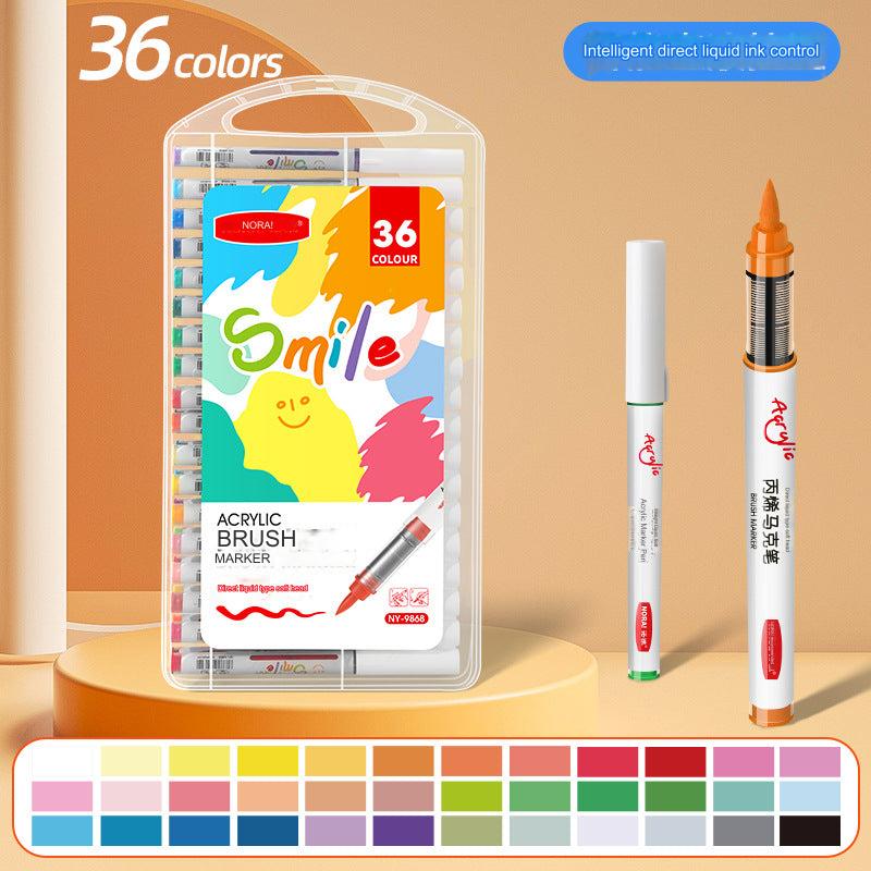 48 Colour Liquid Art Markers Set with vibrant colours