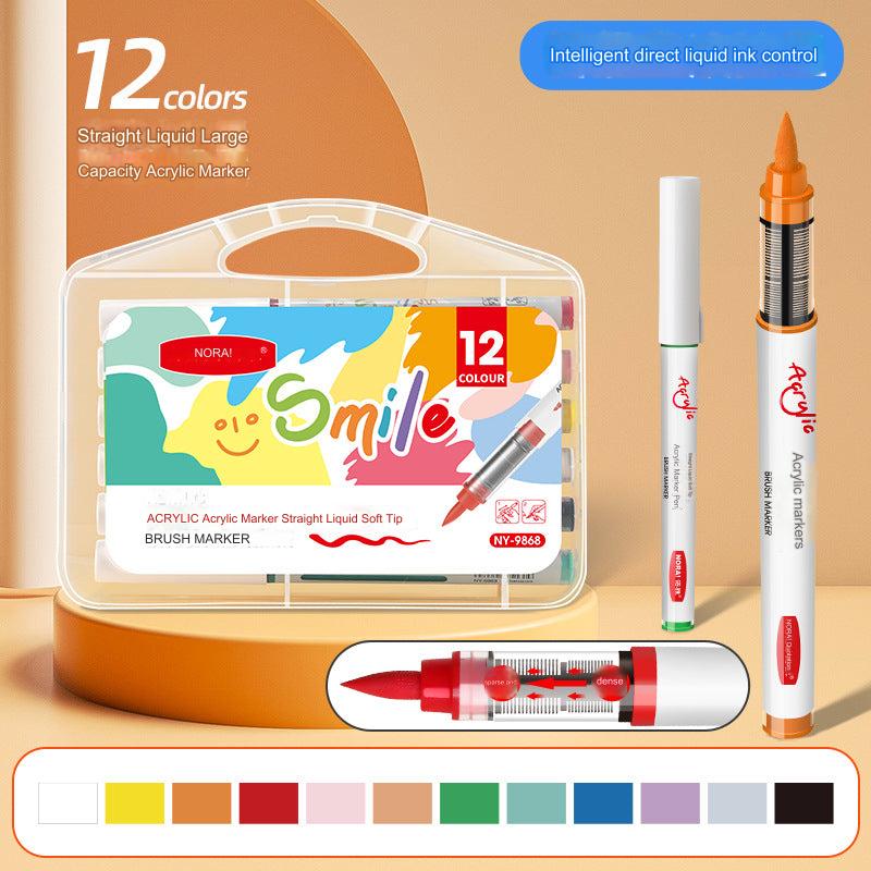 Packaging of 48 Colour Liquid Art Markers