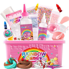 Vibrant bubble foam slime colors in kit - image 2