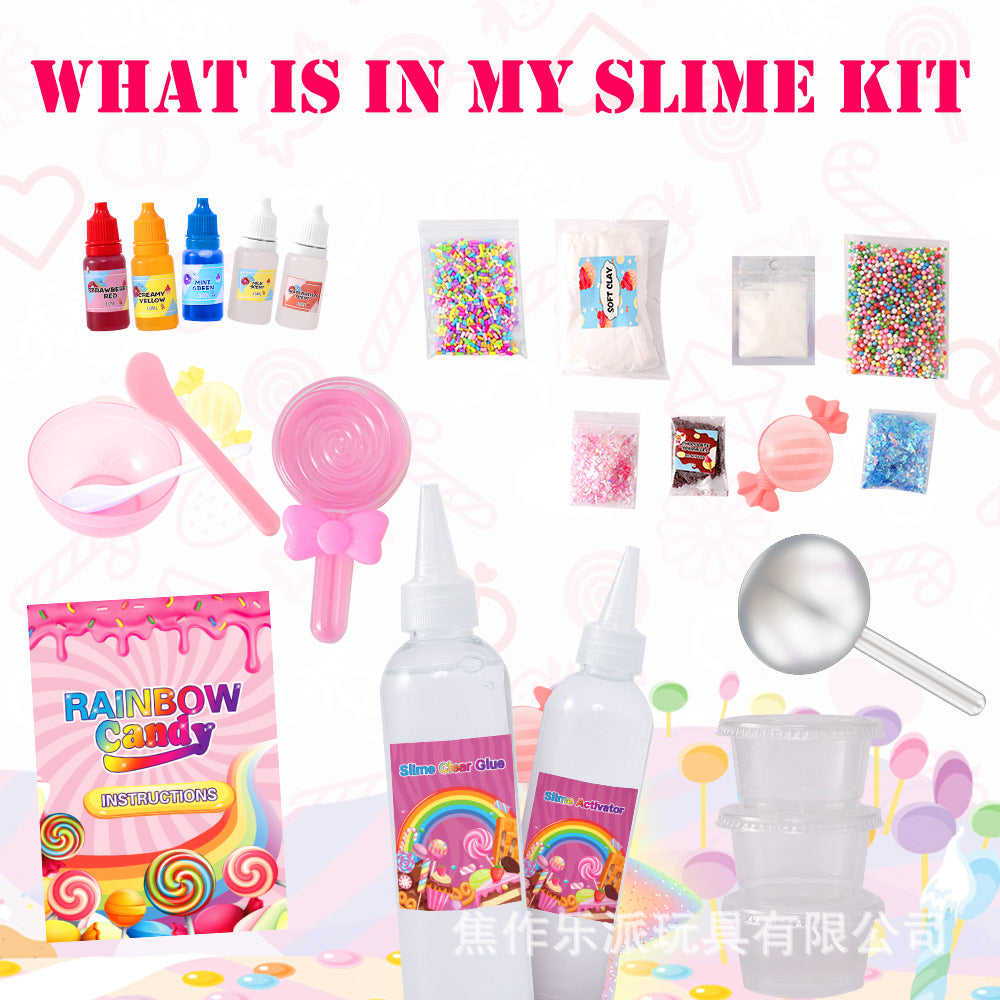 Cartoon packaging of the slime kit - image 5