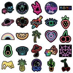 Non-repetitive stickers for arts and crafts