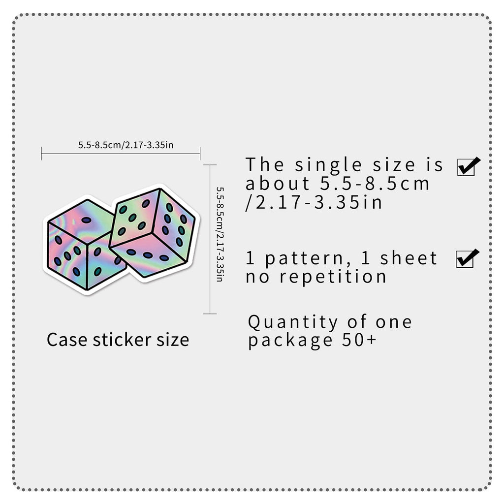Vibrant holographic graffiti stickers design 4