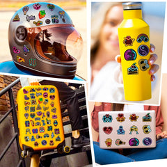 Pack of Fun Neon Stickers Image 10