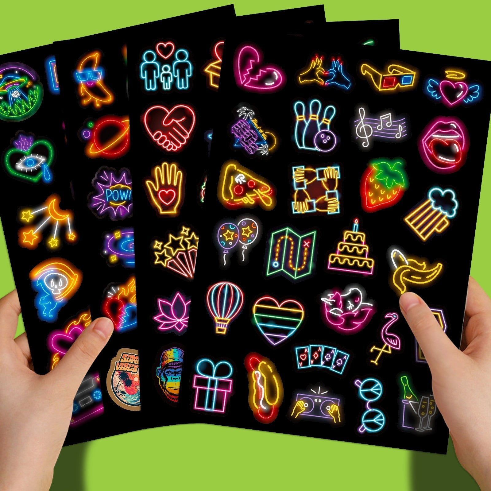 Stationery Items with Stickers Image 7