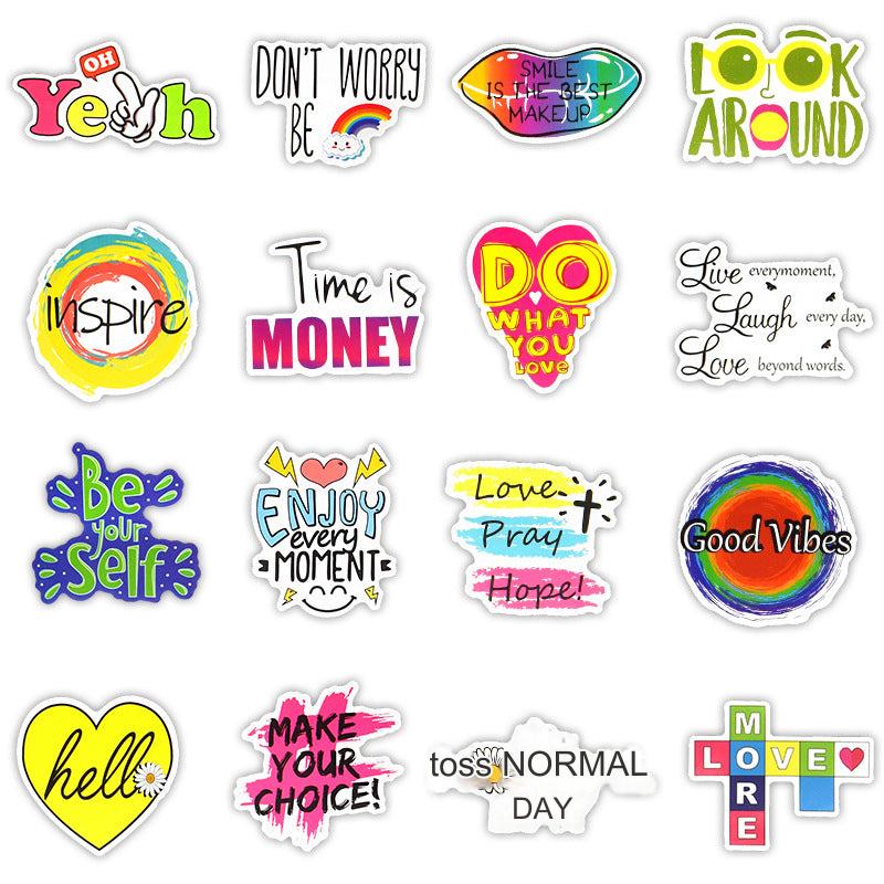 Unique designs of motivational stickers image 4