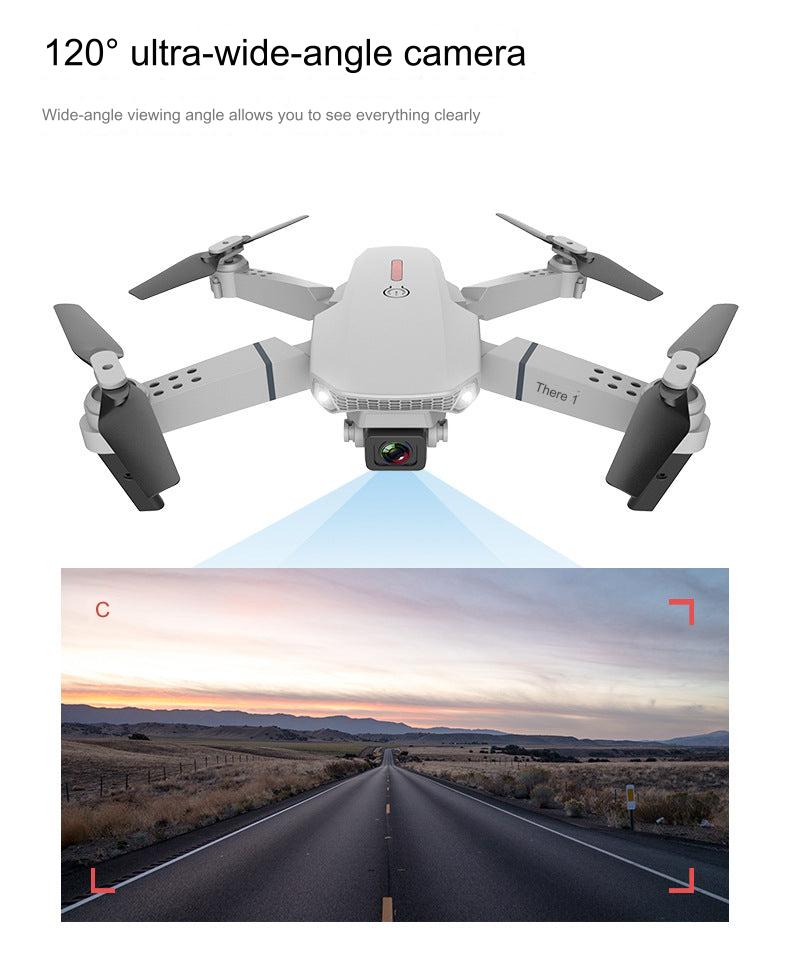 E88 drone field test in action