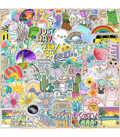 creative sticker designs on car