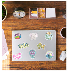 individual stickers showcasing unique designs