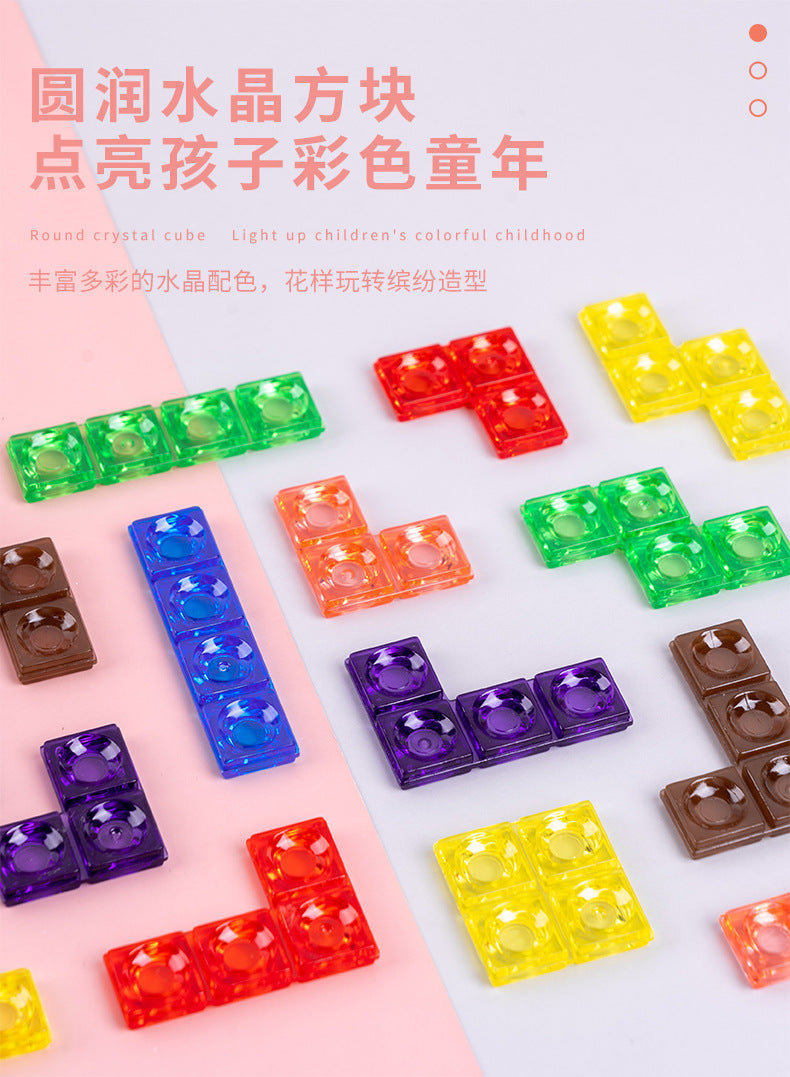 Multicolour educational building blocks
