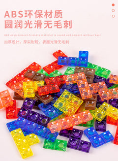Creative play with 3D puzzle blocks