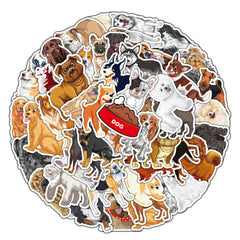 Cute dog sticker design 2