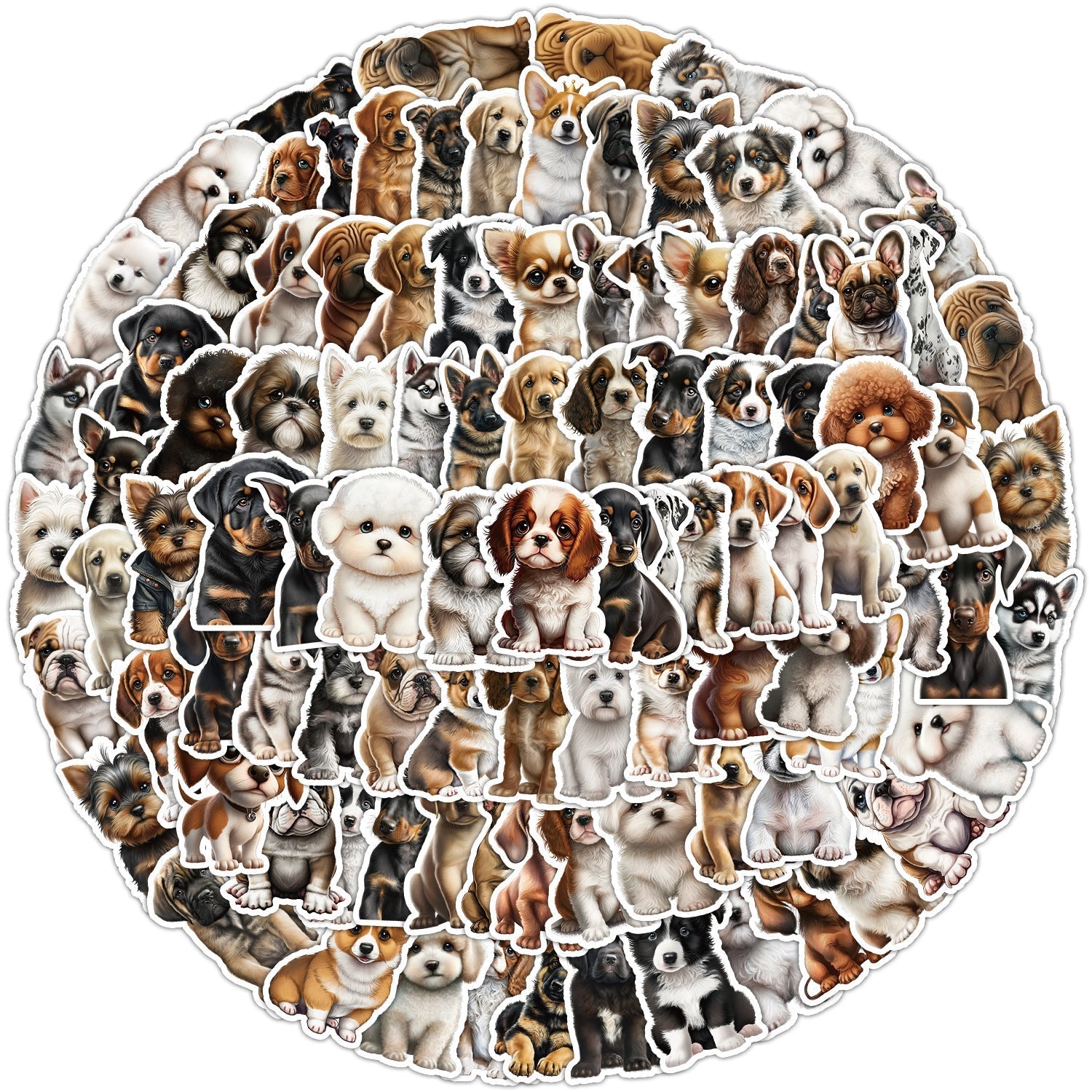 Waterproof cat sticker collection 4