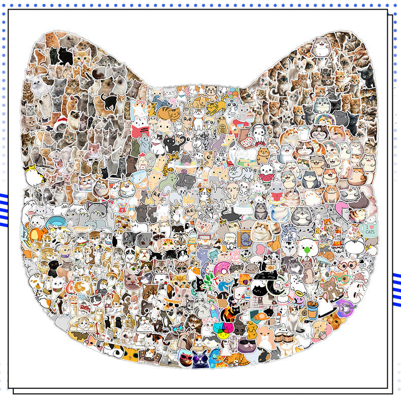 Colourful pet stickers for crafts 7