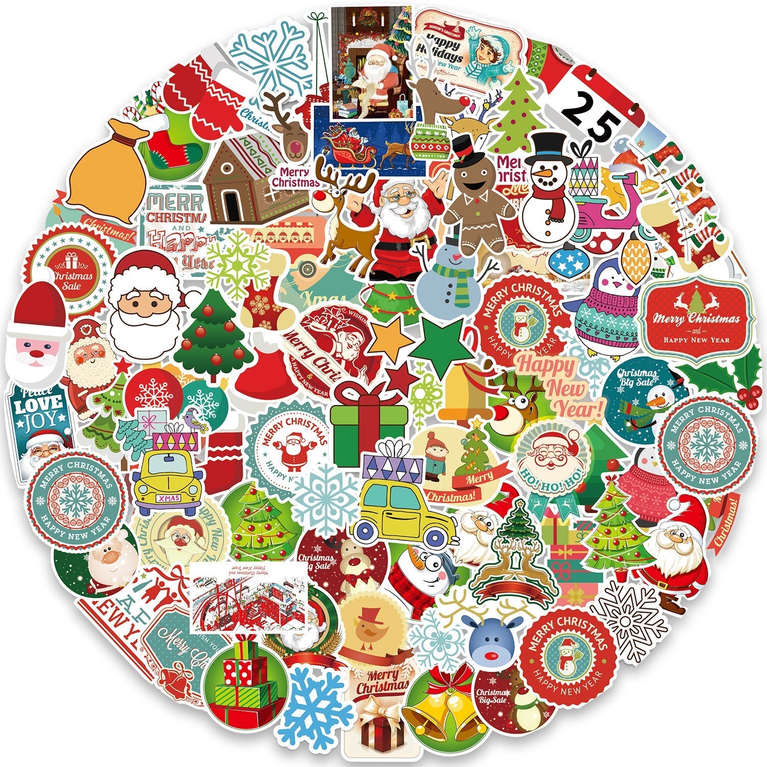 Decorative graffiti stickers for parties