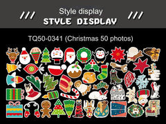 Vibrant Halloween themed waterproof stickers set