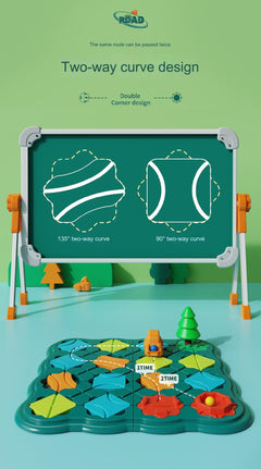 EngagePlay Logic Builder racing game track setup