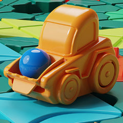 children playing with EngagePlay Logic Builder toy
