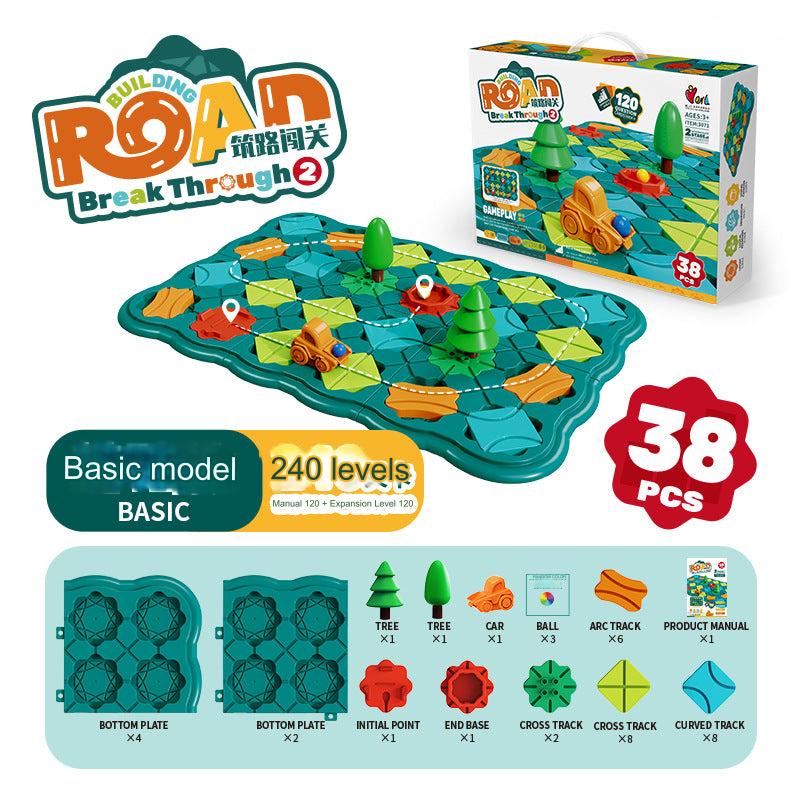 high-quality plastic racing tracks and cars