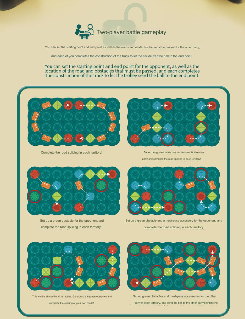 interactive track configurations by EngagePlay