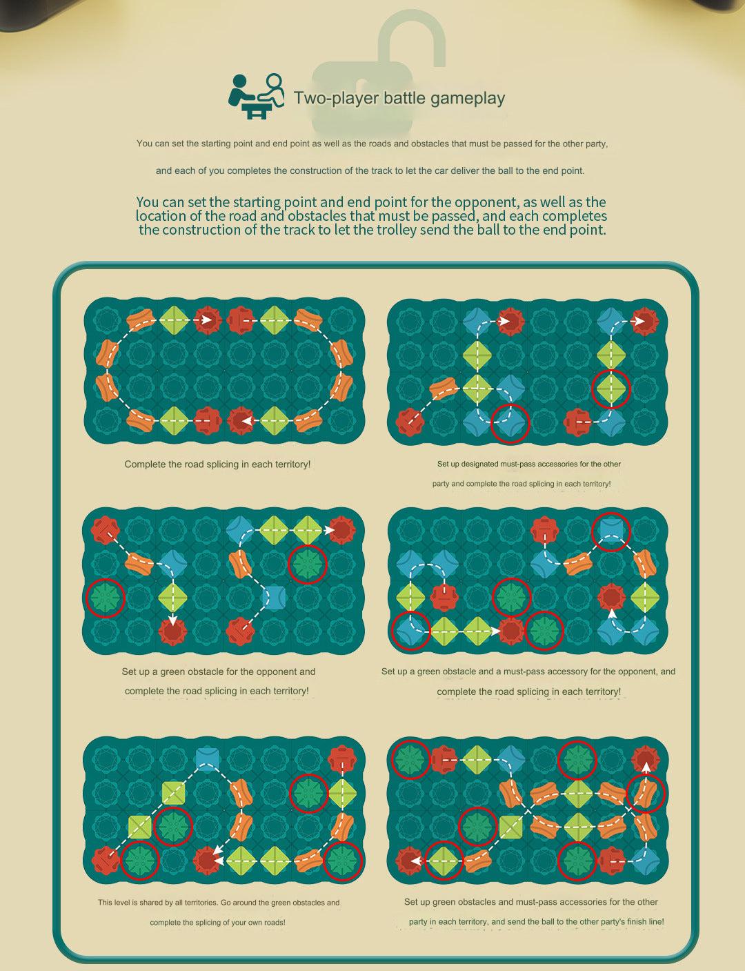 interactive track configurations by EngagePlay