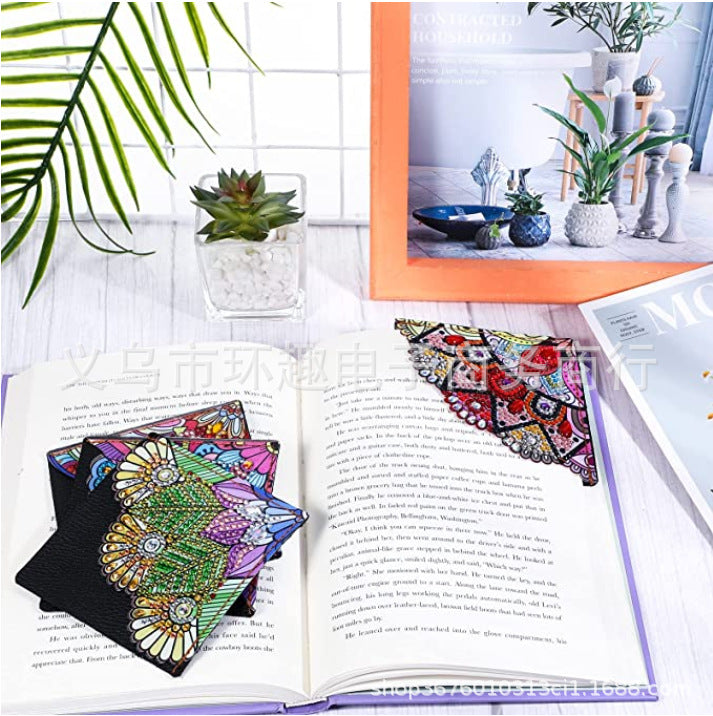 Image of Triangular DIY Diamond Bookmark Kit with crystals
