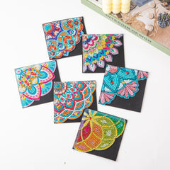 Various designs of DIY diamond bookmarks