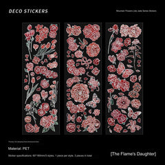 Infeel.Me Floral Bloom Premium PET Sticker