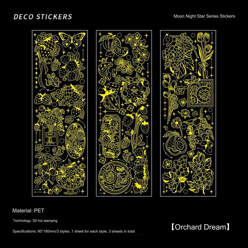 Premium PET Adhesive Craft Stickers