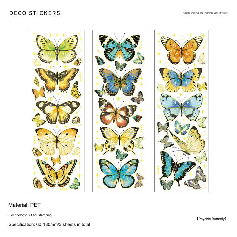 Assorted Floral Stickers for Crafts