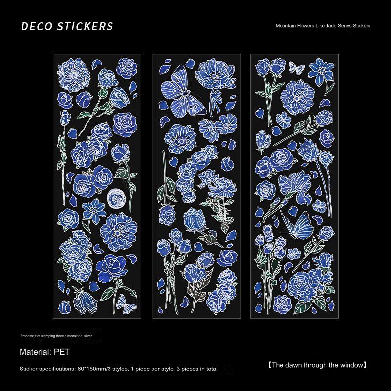 Versatile Floral Sticker Set