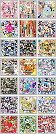 Waterproof stickers for personalisation