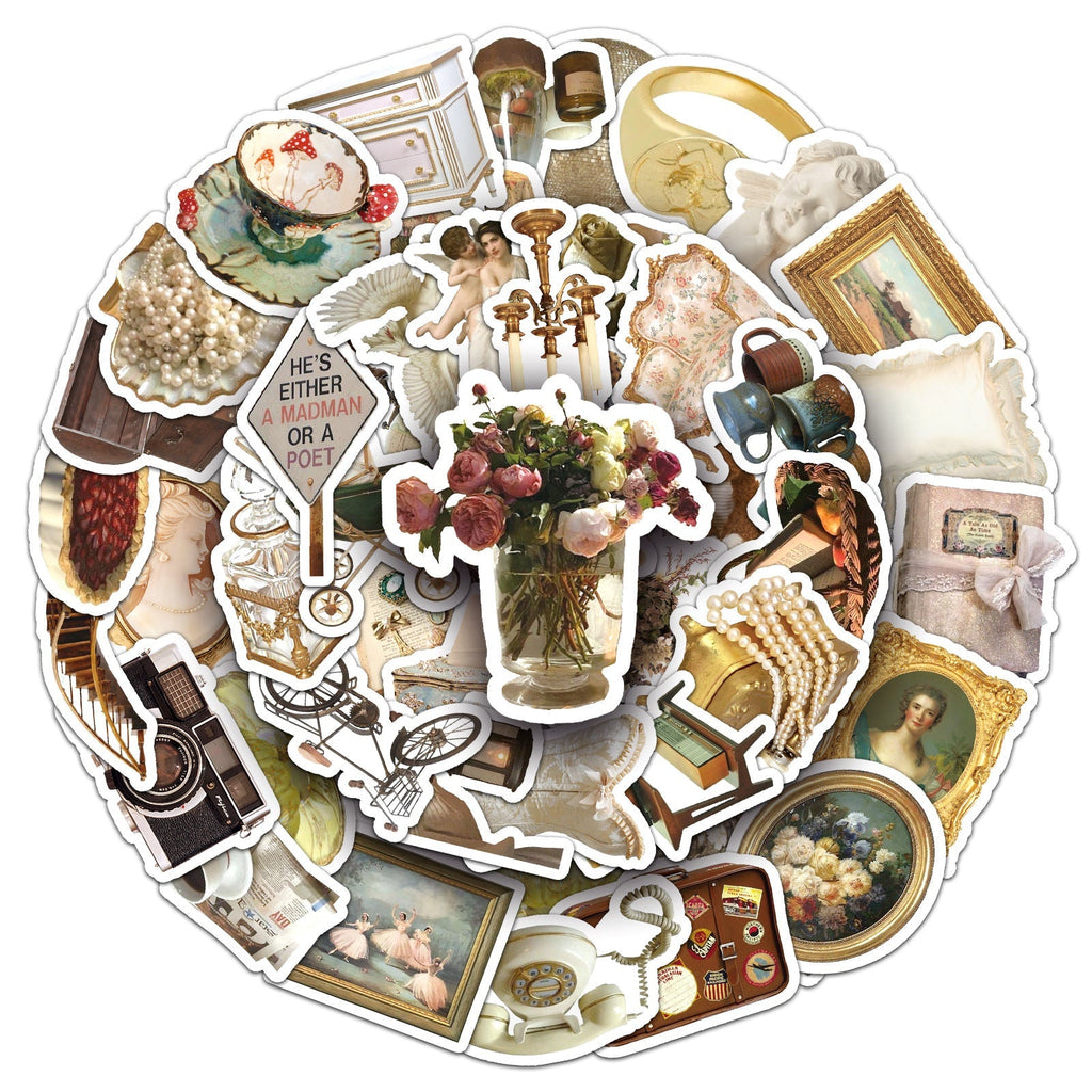 Decorative stickers for creative projects