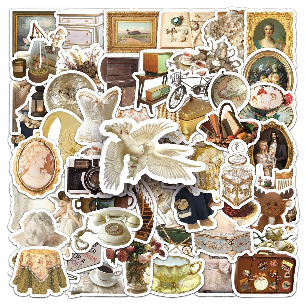 Different designs of craft stickers