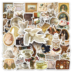 Different designs of craft stickers