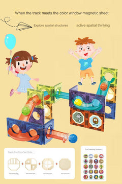 Blocks with LED features for educational fun