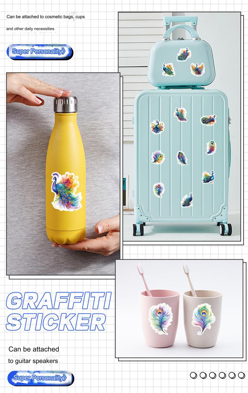 Creative sticker designs for stationery