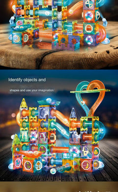 Interactive play with Magnetic Building Blocks