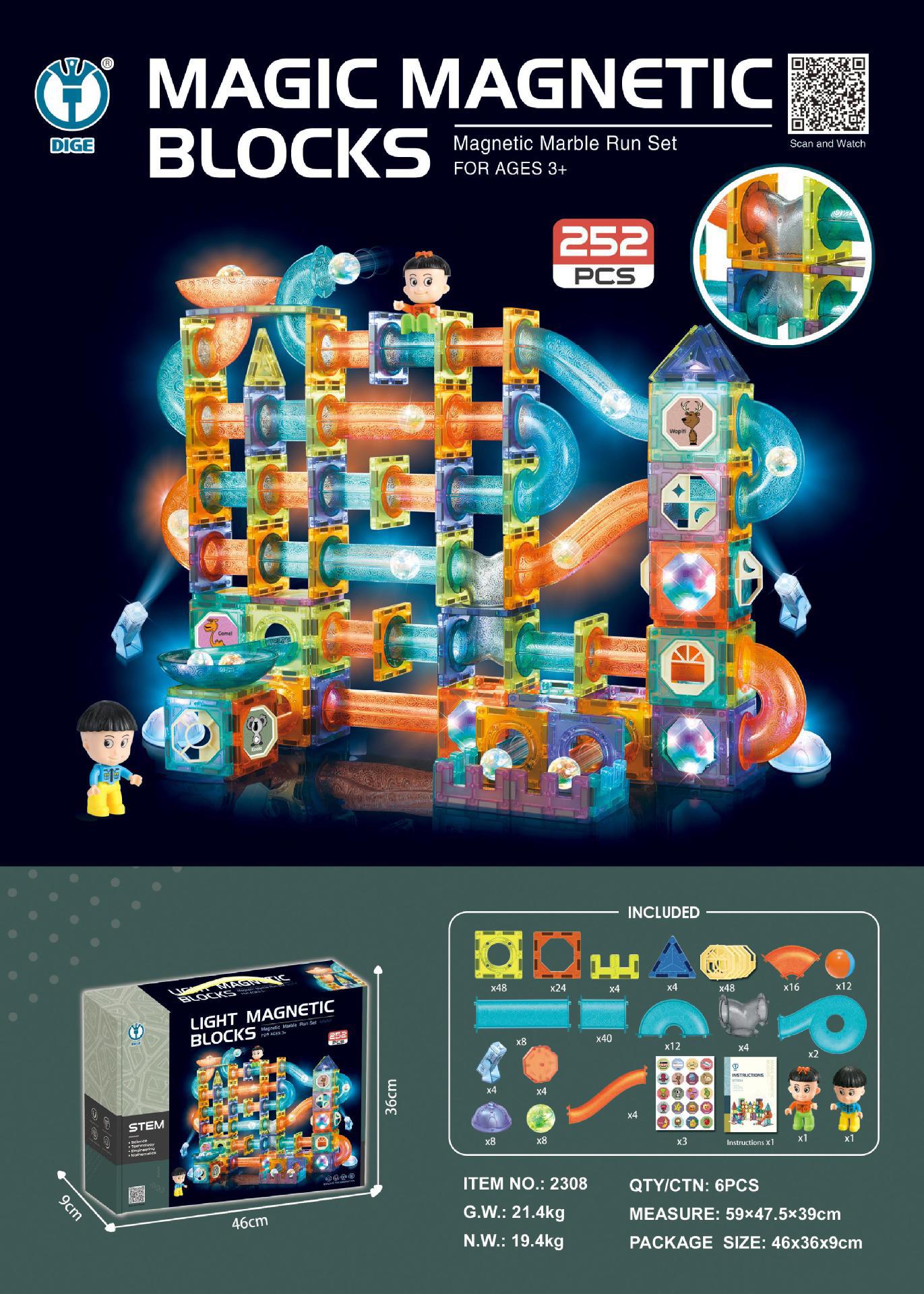 Instruction manual for Magnetic Blocks Kit