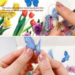 Variety of decorative stickers for scrapbooking