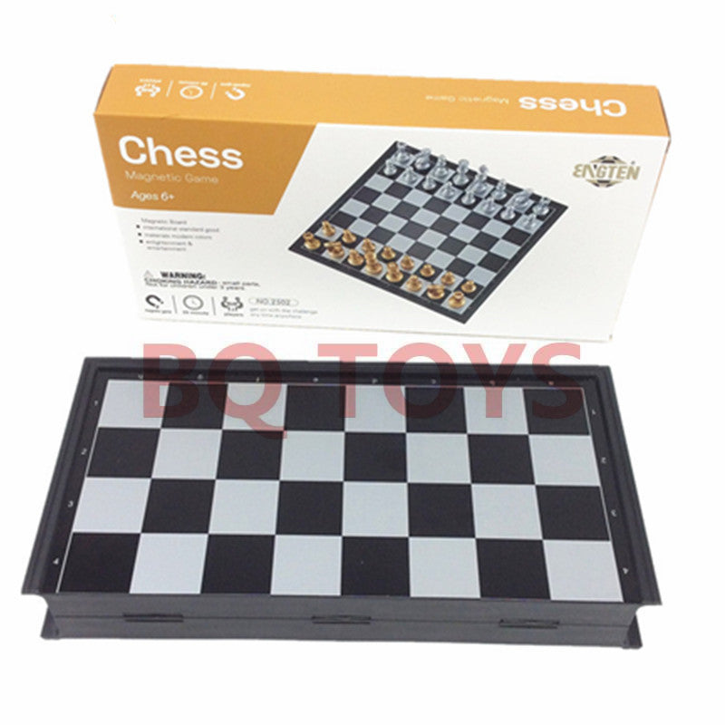 Magnetic chess pieces for steady gameplay