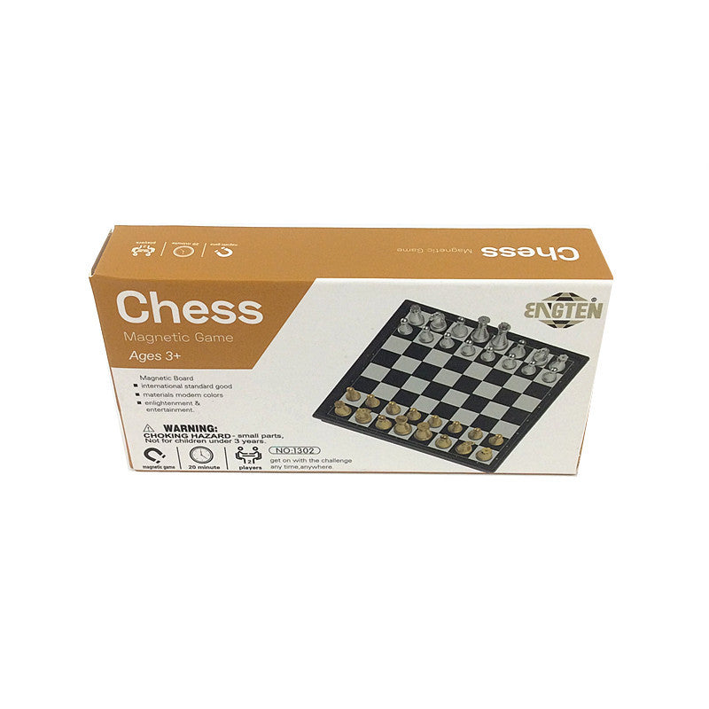 Luxury chess pieces from the travel chess set