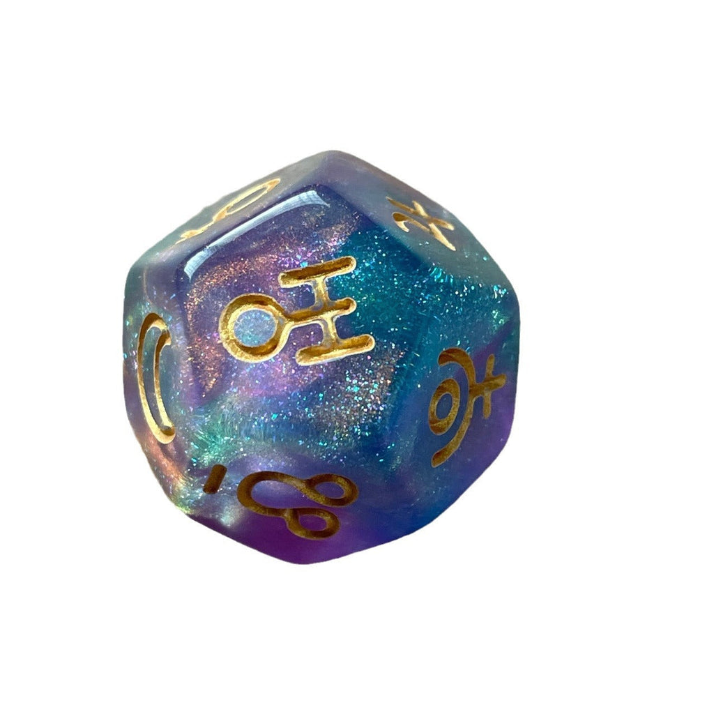 collectible astrology dice set