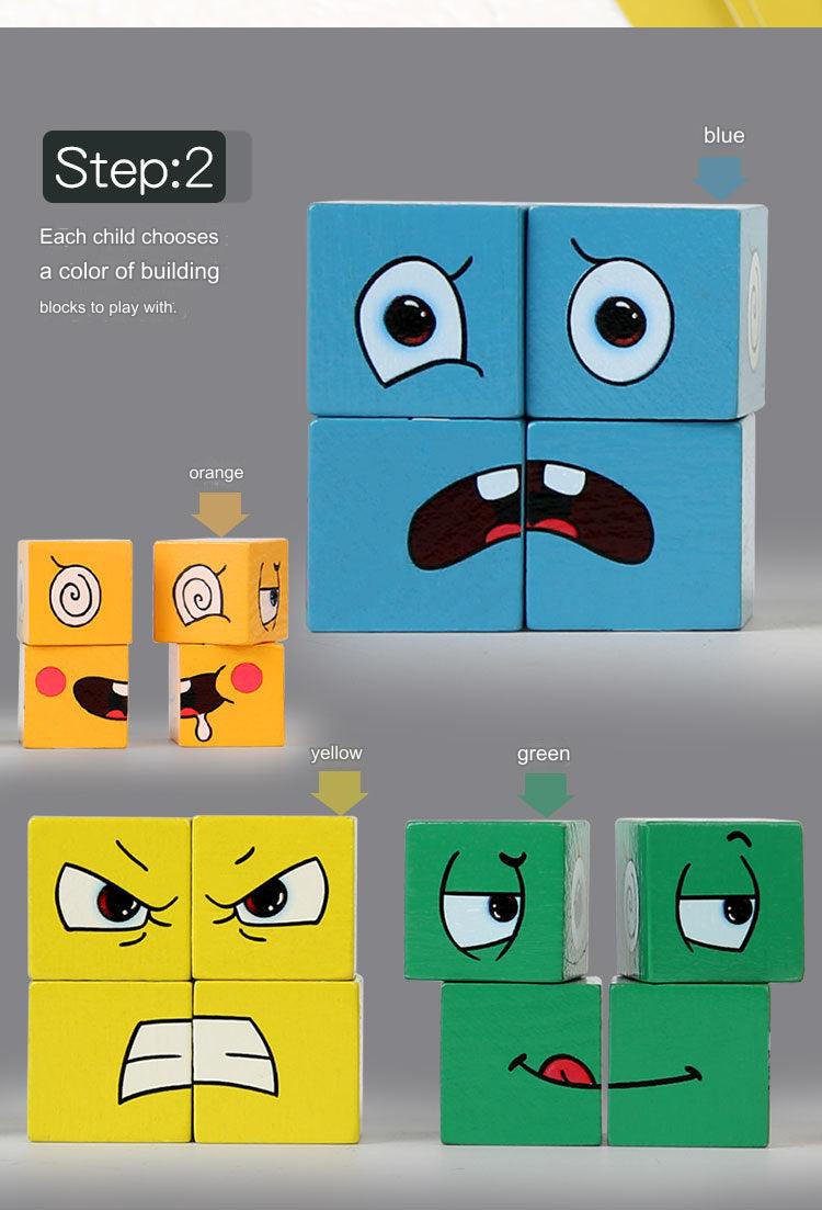 Children's wooden puzzle game base