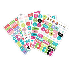 Premium Business & Fitness Planner Stickers Design 1