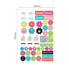 Motivational Planner Stickers Showcase Image 2