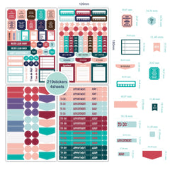 Motivational Planner Stickers Showcase Image 2