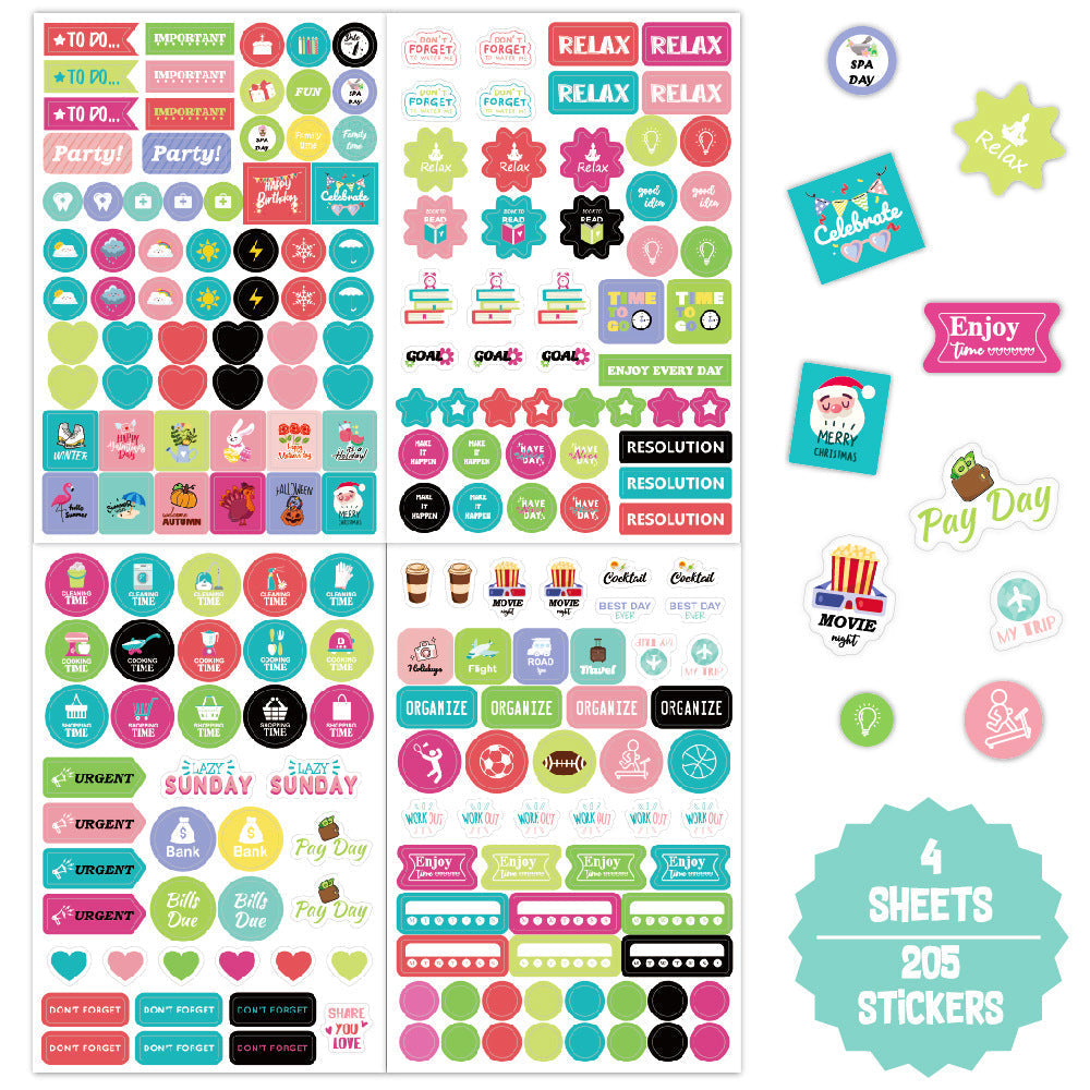 High-Quality Planner Stickers 5