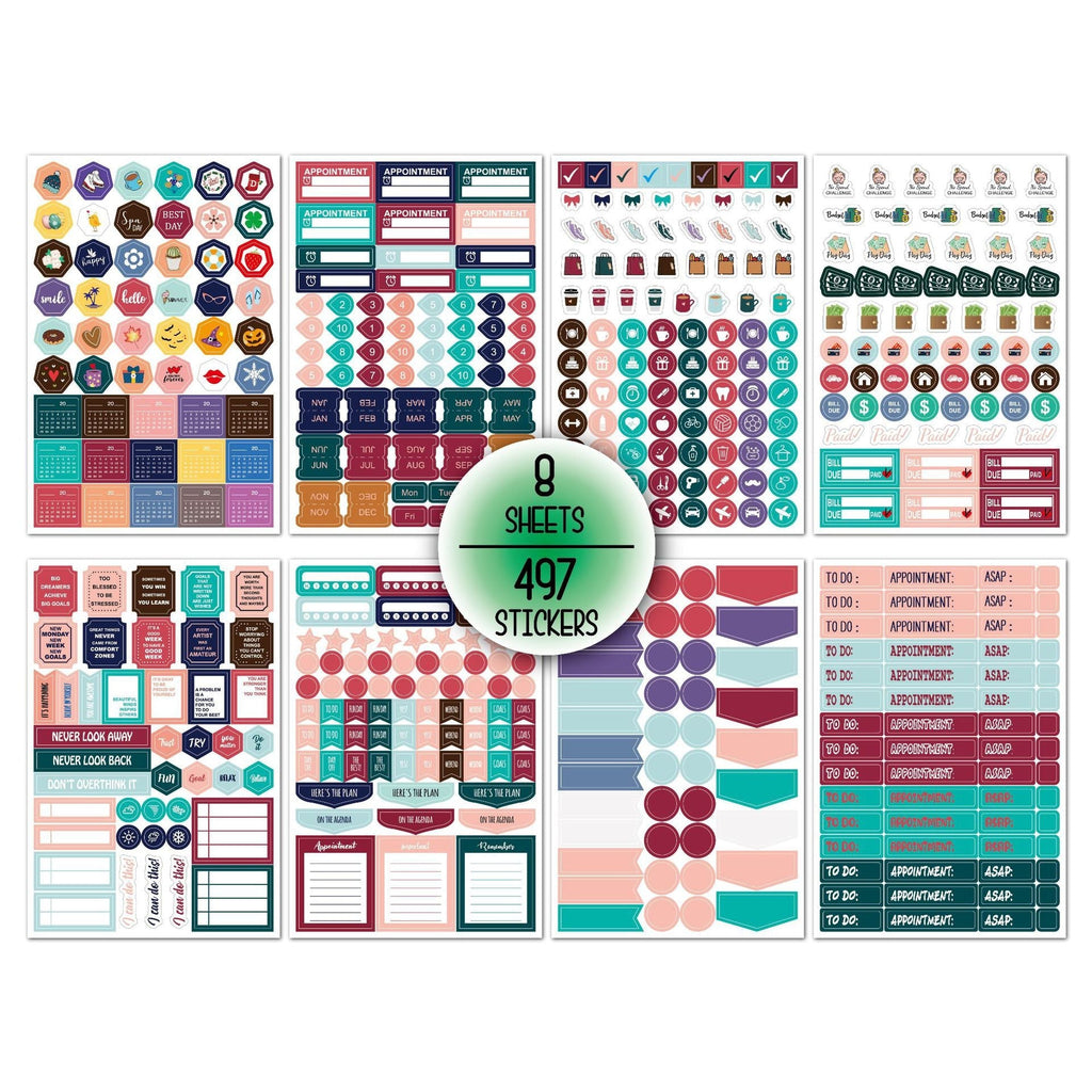 Motivational Stickers Theme 6
