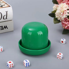 Customisable gaming dice cups with vibrant colours